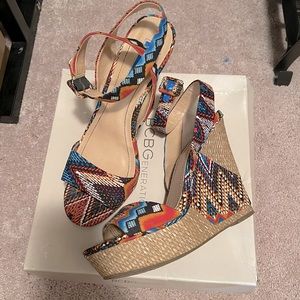 BCBGeneration Multicolor Wedges